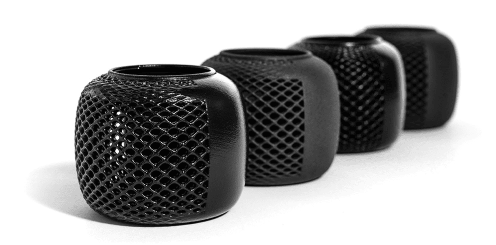 vapor smoothed 3d printed nylon